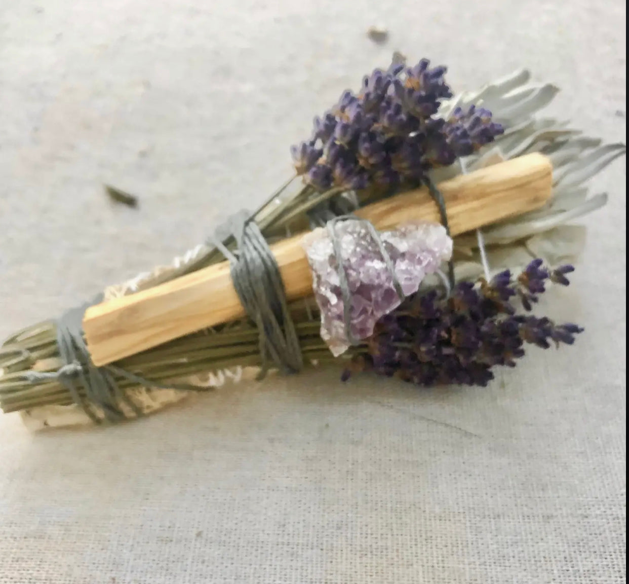 Lavender & Palo Santo & Amethyst Sage Wand